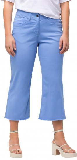 Ulla Popken Mary Crop Jeans Cloud Blue - Vaqueros & Pantalones de Mujer Tallas Grandes – Plus Size - 