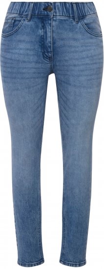Ulla Popken Distressed Wash Jeans Blue - Vaqueros & Pantalones de Mujer Tallas Grandes – Plus Size - 