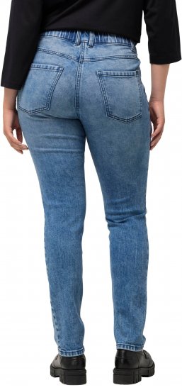 Ulla Popken Distressed Wash Jeans Blue - Vaqueros & Pantalones de Mujer Tallas Grandes – Plus Size - 