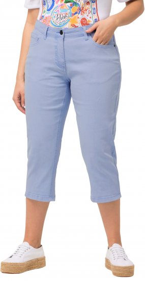 Ulla Popken Capri Boyfriend Jeans Blue - Vaqueros & Pantalones de Mujer Tallas Grandes – Plus Size - 