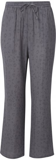 Ulla Popken Muslin Pull On Pants Black - Vaqueros & Pantalones de Mujer Tallas Grandes – Plus Size - Vaqueros y pantalones, EU 42-70