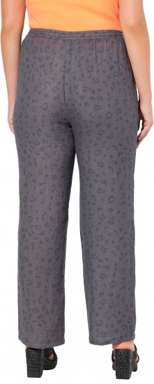 Ulla Popken Muslin Pull On Pants Black - Vaqueros & Pantalones de Mujer Tallas Grandes – Plus Size - Vaqueros y pantalones, EU 42-70