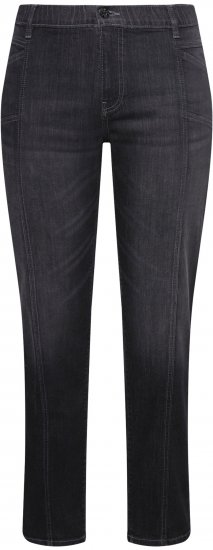 Ulla Popken Decorative Seam Boyfriend Jeans Dark Teal - Vaqueros & Pantalones de Mujer Tallas Grandes – Plus Size - 