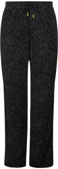 Ulla Popken Speckled Crepe Pull On Pants Black - Vaqueros & Pantalones de Mujer Tallas Grandes – Plus Size - 