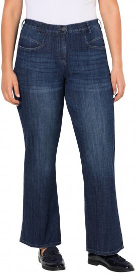 Ulla Popken Bootcut Stretch Fit Jeans Blue - Vaqueros & Pantalones de Mujer Tallas Grandes – Plus Size - 
