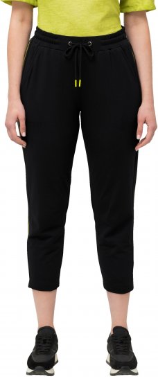 Ulla Popken Decorative Seam Sweatpants Black - Vaqueros & Pantalones de Mujer Tallas Grandes – Plus Size - 