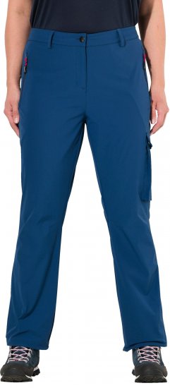 Ulla Popken Anti Mosquito Quick Dry Pants Deep Aqua - Vaqueros & Pantalones de Mujer Tallas Grandes – Plus Size - 