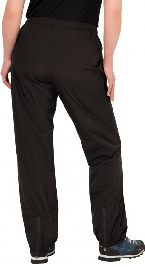 Ulla Popken Rain Pants Black - Vaqueros & Pantalones de Mujer Tallas Grandes – Plus Size - 