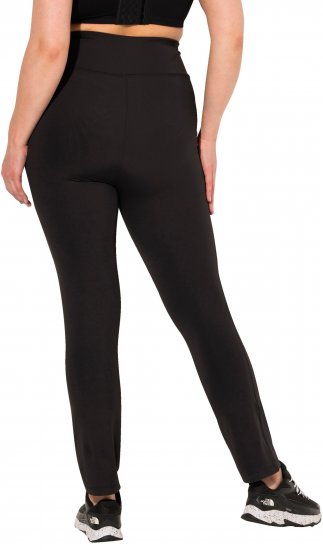 Ulla Popken Straight Leg Quick Drying Leggings Black - Vaqueros & Pantalones de Mujer Tallas Grandes – Plus Size - 