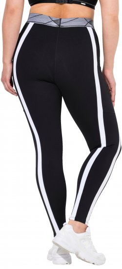 Ulla Popken High Waisted Leggings Black - Vaqueros & Pantalones de Mujer Tallas Grandes – Plus Size - 