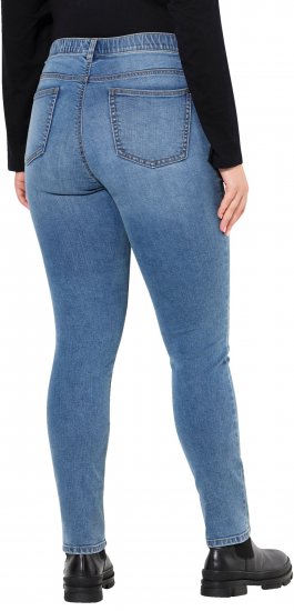 Ulla Popken Stretch Fit Slim Leg Jeans Blue - Vaqueros & Pantalones de Mujer Tallas Grandes – Plus Size - 