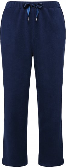 Ulla Popken Fleece Loungewear Pants Night Blue - Vaqueros & Pantalones de Mujer Tallas Grandes – Plus Size - 