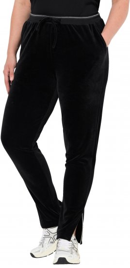 Ulla Popken Velvet Leggings Black - Vaqueros & Pantalones de Mujer Tallas Grandes – Plus Size - 