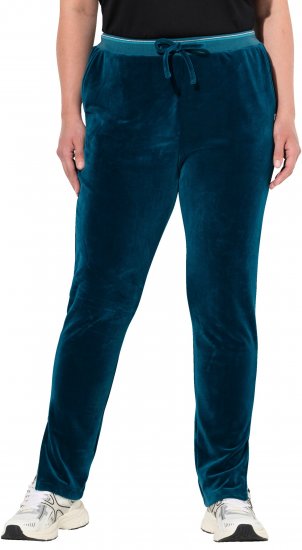 Ulla Popken Velvet Leggings Blue - Vaqueros & Pantalones de Mujer Tallas Grandes – Plus Size - 