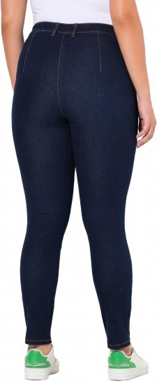 Ulla Popken High Waisted Stretch Fit Jeans Denim Blue - Vaqueros & Pantalones de Mujer Tallas Grandes – Plus Size - Vaqueros y pantalones, EU 42-70
