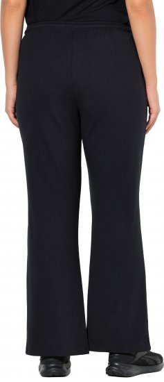 Ulla Popken Tracksuit Pants Black - Vaqueros & Pantalones de Mujer Tallas Grandes – Plus Size - Vaqueros y pantalones, EU 42-70