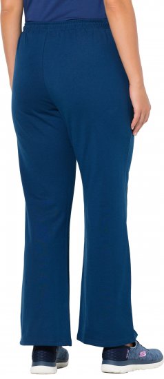 Ulla Popken Tracksuit Pants Blue - Vaqueros & Pantalones de Mujer Tallas Grandes – Plus Size - 