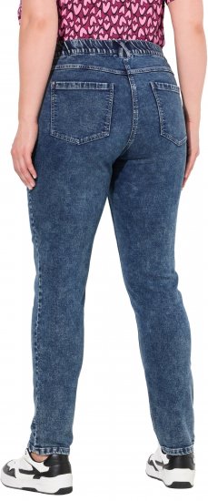 Ulla Popken Jersey Slim Leg Jeans Denim Blue - Vaqueros & Pantalones de Mujer Tallas Grandes – Plus Size - Vaqueros y pantalones, EU 42-70