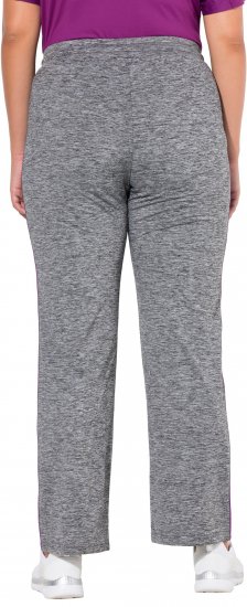 Ulla Popken Quick Drying Jogging Pants Grey - Vaqueros & Pantalones de Mujer Tallas Grandes – Plus Size - 