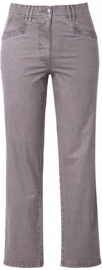 Ulla Popken Tapered Leg Mony Pants Black - Vaqueros & Pantalones de Mujer Tallas Grandes – Plus Size - 