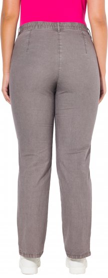 Ulla Popken Tapered Leg Mony Pants Black - Vaqueros & Pantalones de Mujer Tallas Grandes – Plus Size - 