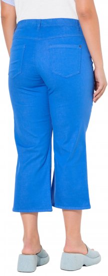 Ulla Popken Wide Leg Twill Mary Fit Culottes Deep Aqua - Vaqueros & Pantalones de Mujer Tallas Grandes – Plus Size - 