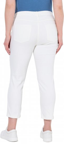 Ulla Popken Cropped Jeggings Snow White - Vaqueros & Pantalones de Mujer Tallas Grandes – Plus Size - 
