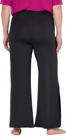 Ulla Popken Split Leg Uv Protective Pants Black - Vaqueros & Pantalones de Mujer Tallas Grandes – Plus Size - 
