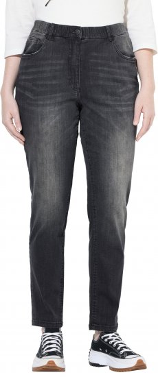 Ulla Popken Vintage Wash Stretch Fit Jeans Black - Vaqueros & Pantalones de Mujer Tallas Grandes – Plus Size - 