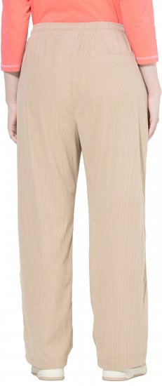 Ulla Popken Corduroy Elastic Waist Pants Brown - Vaqueros & Pantalones de Mujer Tallas Grandes – Plus Size - 