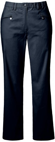 Ulla Popken Thermal Stretch Fit Mony Pants Navy - Vaqueros & Pantalones de Mujer Tallas Grandes – Plus Size - 