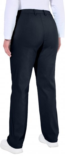 Ulla Popken Thermal Stretch Fit Mony Pants Navy Blue - Vaqueros & Pantalones de Mujer Tallas Grandes – Plus Size - 