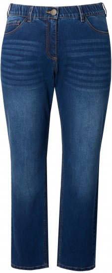 Ulla Popken Stretch Fit Boyfriend Jeans Blue - Vaqueros & Pantalones de Mujer Tallas Grandes – Plus Size - 