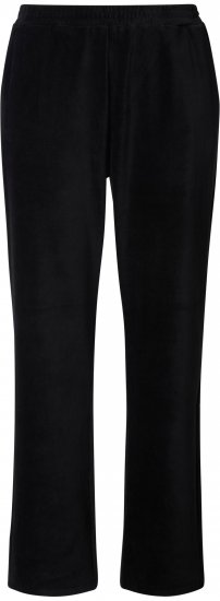 Ulla Popken Corduroy Elastic Waist Pants Black - Vaqueros & Pantalones de Mujer Tallas Grandes – Plus Size - 