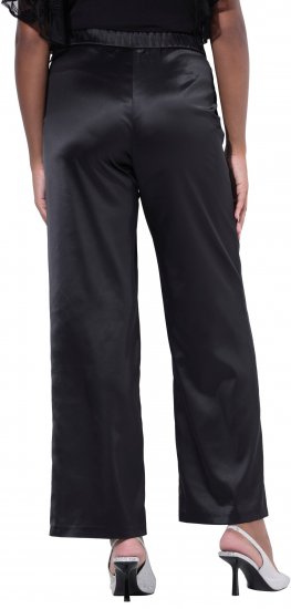 Ulla Popken Rhinestone Detail Comfort Waist Pants Black - Vaqueros & Pantalones de Mujer Tallas Grandes – Plus Size - 