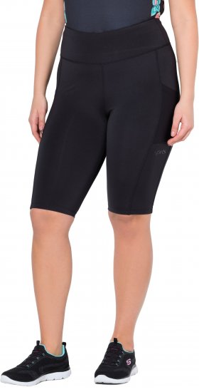 Ulla Popken Quick Drying Performance Shorts Black - Vaqueros & Pantalones de Mujer Tallas Grandes – Plus Size - 