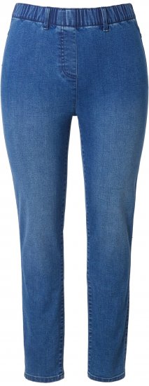 Ulla Popken Denim Jeggings Blue Denim - Vaqueros & Pantalones de Mujer Tallas Grandes – Plus Size - 