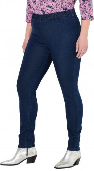 Ulla Popken Denim Five Pocket Jeggings Denim Blue - Vaqueros & Pantalones de Mujer Tallas Grandes – Plus Size - 