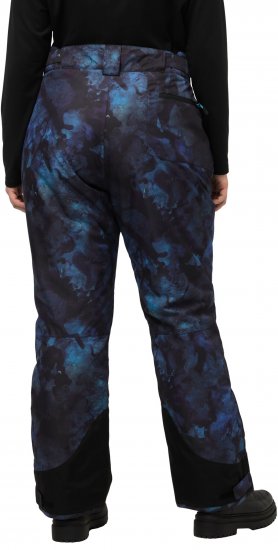 Ulla Popken Functional Trousers Ski Trousers Waterproof Velcro Closure Navy - Vaqueros & Pantalones de Mujer Tallas Grandes – Plus Size - 