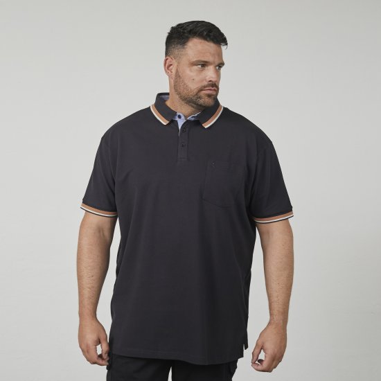 North Latitude 61128 Polo Piqué Superflex Negro - Polos - Polos 2XL-8XL