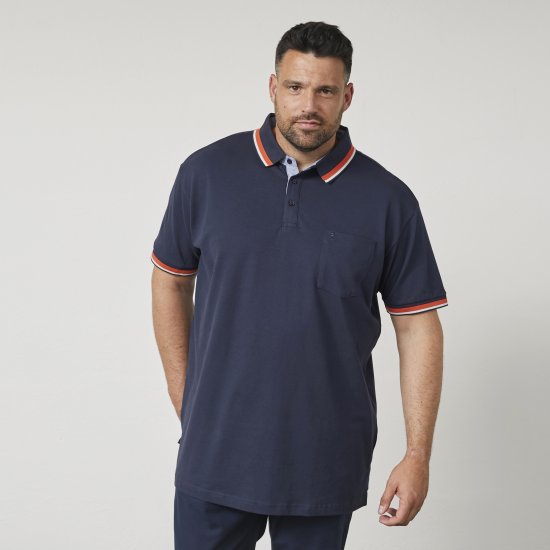 North Latitude 61128 Polo Piqué Superflex Azul Marino - Polos - Polos 2XL-8XL