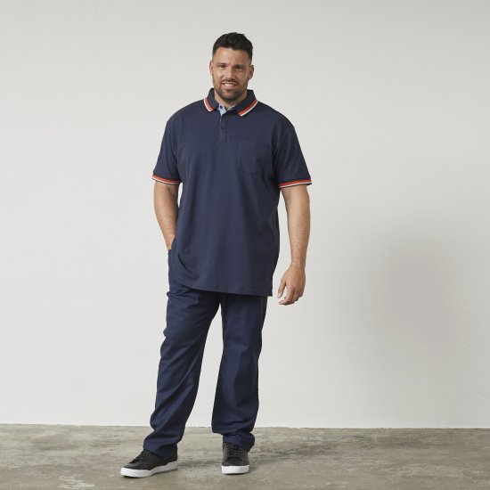 North Latitude 61128 Polo Piqué Superflex Azul Marino - Polos - Polos 2XL-8XL