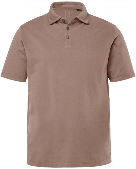 JP1880 Polo Shirt Short Sleeve Pique Vintage Brown - Polos - Polos 2XL-8XL