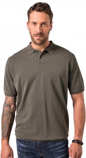 JP1880 Polo Shirt Pique Vintage Mocha - Polos - Polos 2XL-8XL