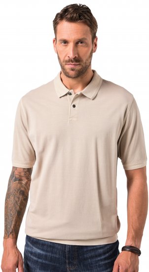 JP1880 Polo Shirt Short Sleeve Pique Dark Dusty Pink - Polos - Polos 2XL-8XL