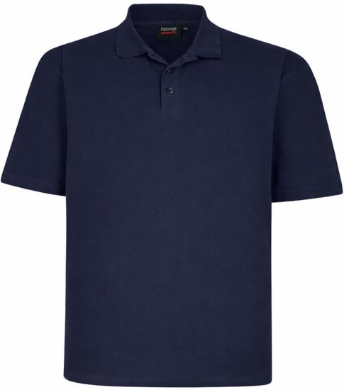 Espionage P074 Basic Short Sleeve Polo Navy - Polos - Polos 2XL-8XL