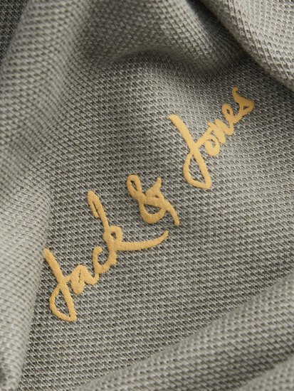 Jack & Jones Blaze Short Sleeve Polo Grey - Polos - Polos 2XL-8XL