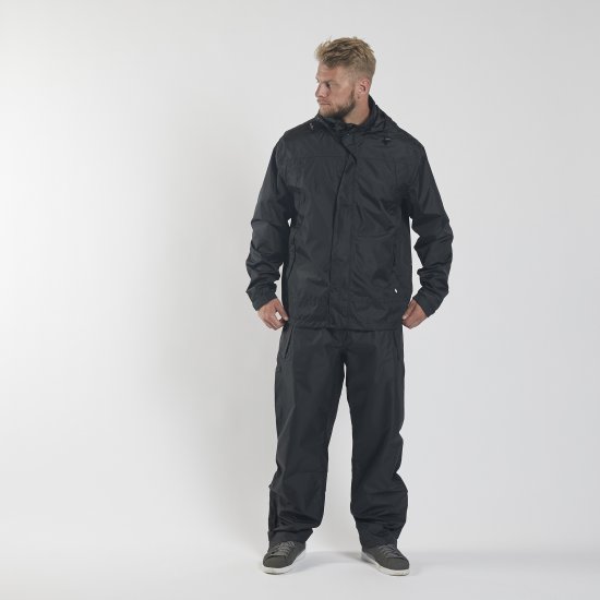 North Latitude Rain Jacket Black TALL - Ropa deportiva - Ropa Deportiva 2XL-10XL