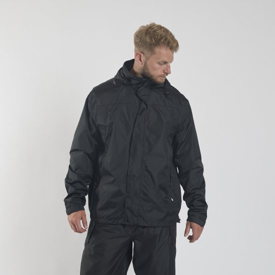 North Latitude Rain Jacket Black TALL - Ropa deportiva - Ropa Deportiva 2XL-10XL