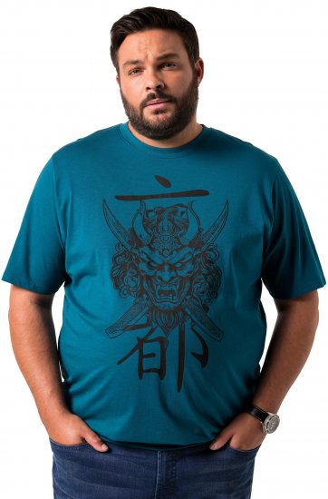 Men Plus T-Shirt Short Sleeve Lagoon Green - Camisetas - Camisetas - 2XL-14XL
